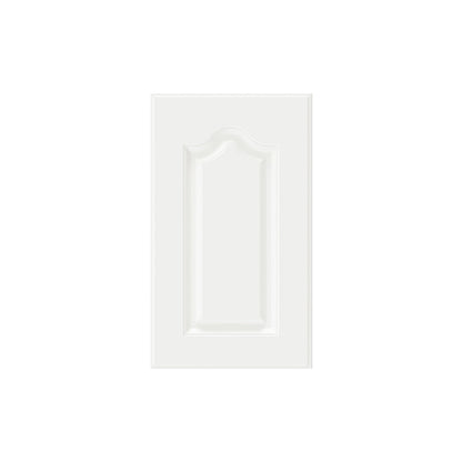 BOTOOT Built-in Cabinet Doors - Semicircular 22.5H*13.25W, White
