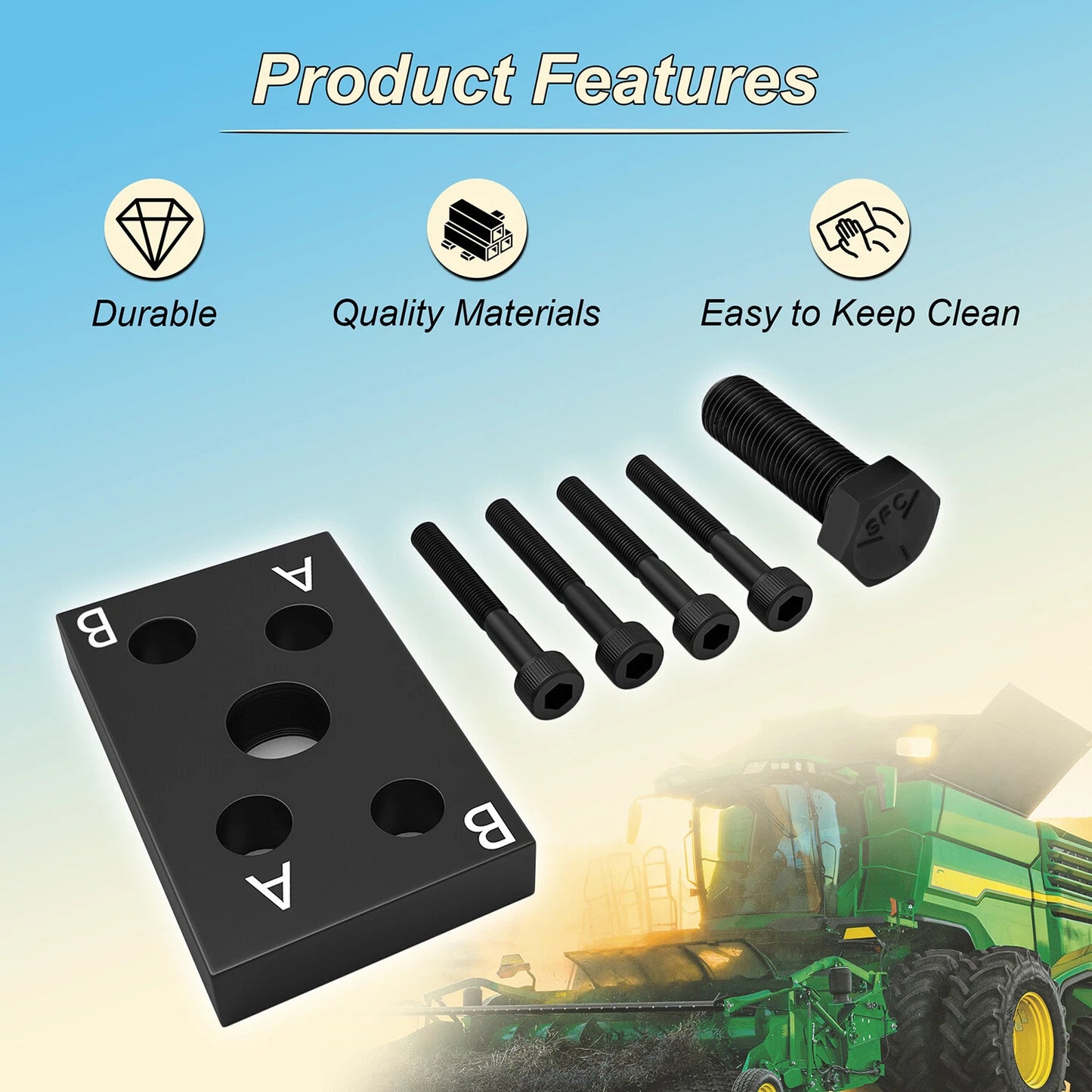 Heavy Duty Injection Pump Gear Puller for John Deere Engines JDG1560 JDG670A