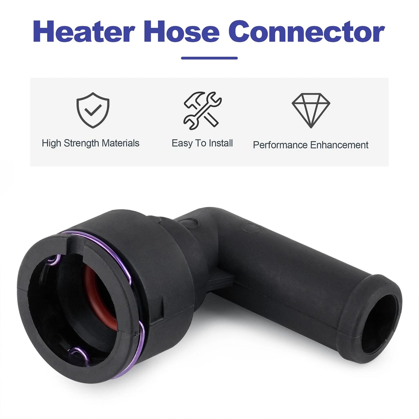 Heater Hose Connector Elbow Fitting For Chevrolet Corvette C7 2015-2019 23171715