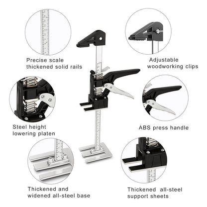 EnryKuo Labor Saving Arm Jack 2 Pack,15.5 Inch Multifunctional Black-HTE