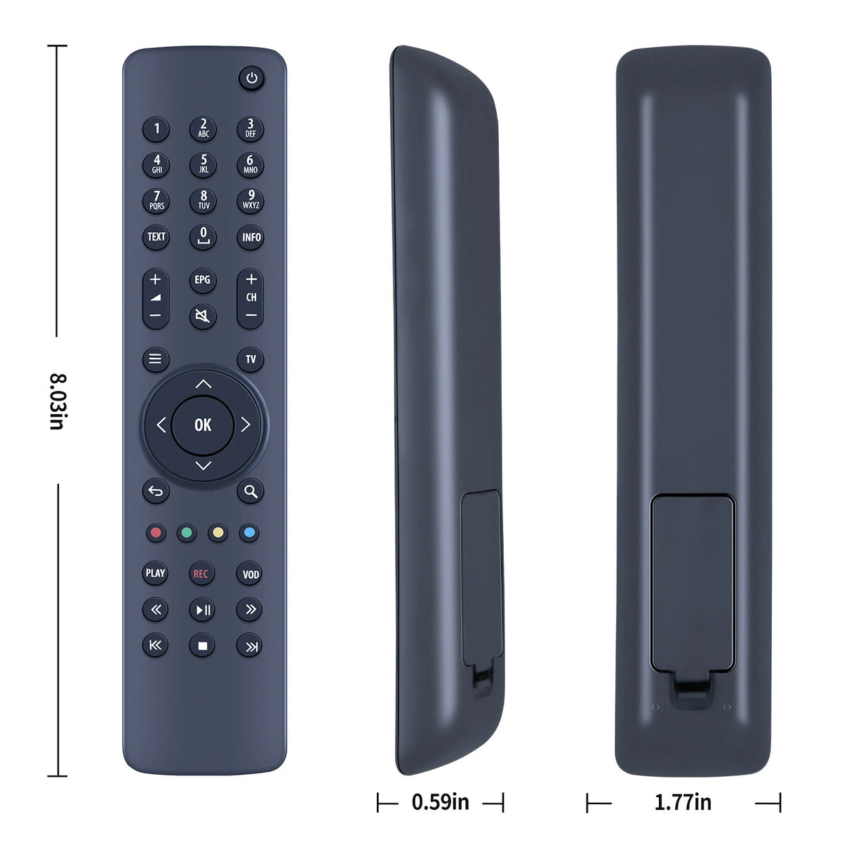 Remote Control For Motorola 593255-001-00 VIP1113M VIP1103 VIP1113 VIP2853