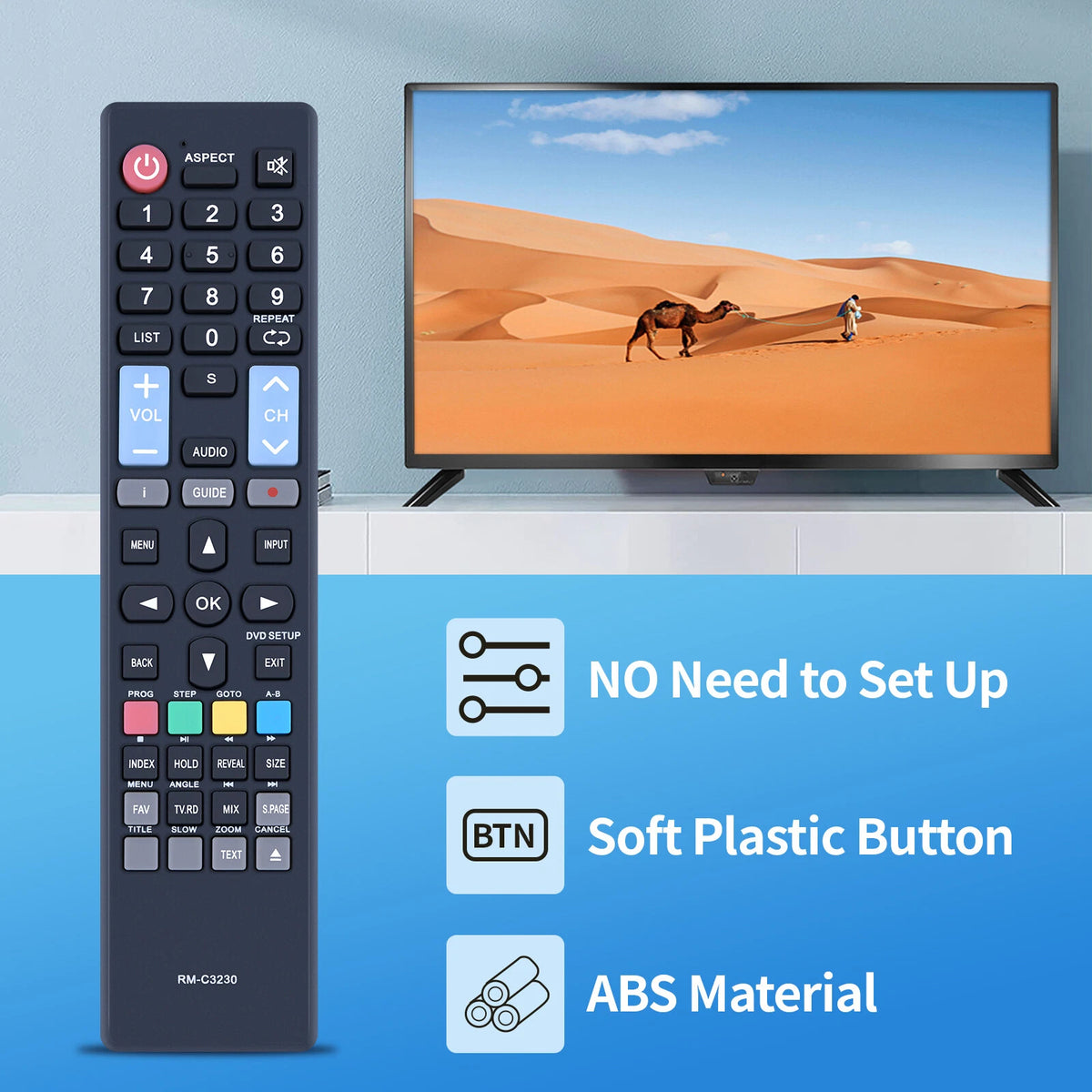 RM-C3230 Remote Control For LT-32C365 LT-32C360 LT-39C640 LT39C640 TV