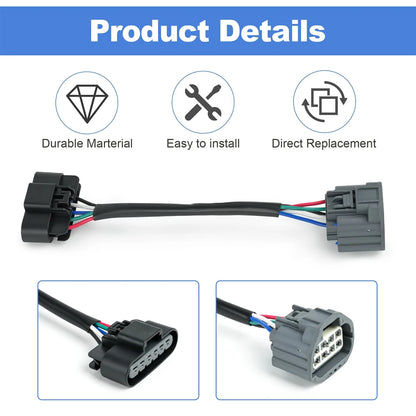 HID/Halogen Headlamp Wiring Harness Set for 2007-2012 GMC Acadia Left Right Side