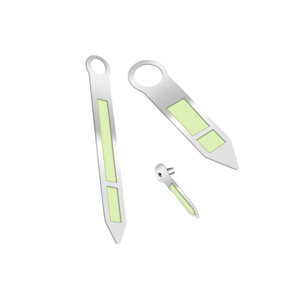 Green Luminous Watch Hands Handle For ETA 6497/6498 Seagull ST3600/3620 Movement