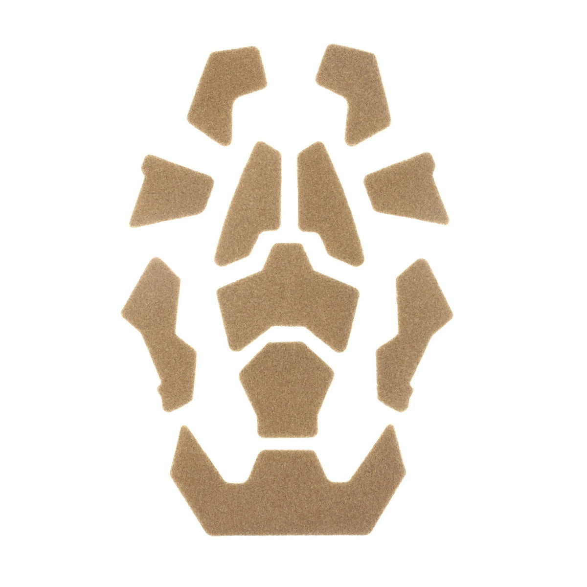 Brown Tactical Helmet Magic Sticky Sticker Accessories For All Fast Helmets o