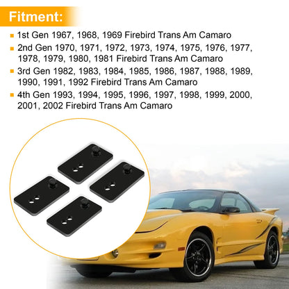 67-02 Camaro/Firebird Seat Relocation Brackets Kit For 1.5-2" Extension