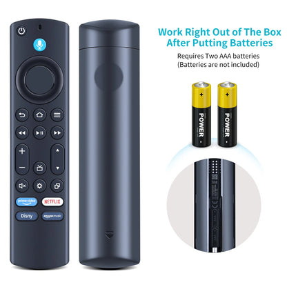 Voice Remote Control For Hisense 40-Inch Class QLED FHD Smart Fire TV 40QD4QF