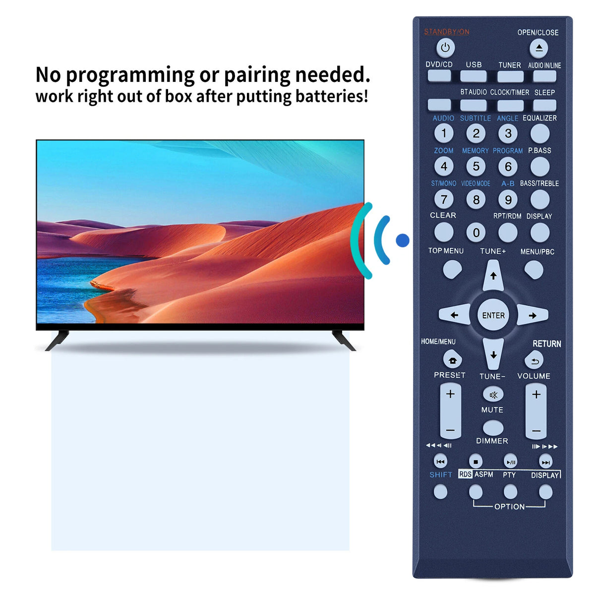 AXD7710 Remote Control For Pioneer Digital Power Amplifier X-HM21 XH-HM31