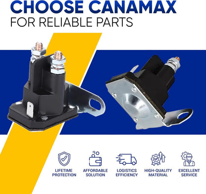 Canamax 725-1426 Starter Solenoid 12V - Compatible with MTD 925-1426...