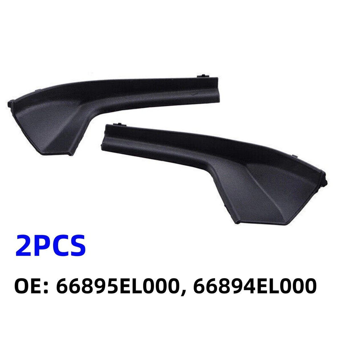 2PCS ABS LH & RH Windshield Wiper Cowl Cover For Nissan Versa Sedan 2007-2011