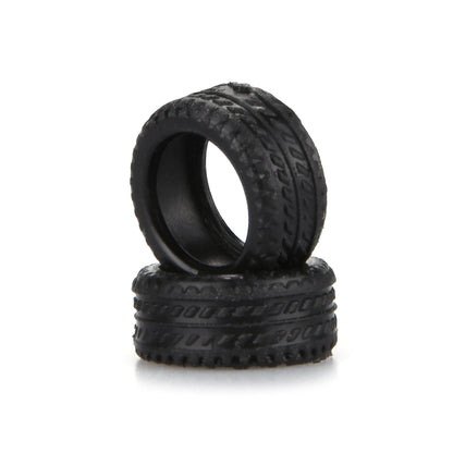 100Pcs 1:64 Rubber Tire Diorama Diorama Display Model Scene Accessories Toy