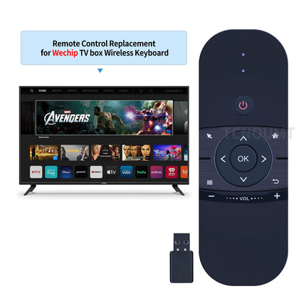 Air Remote For WeChip 2.4G Wireless Keyboard W1 Remote For Android TV Box/PC