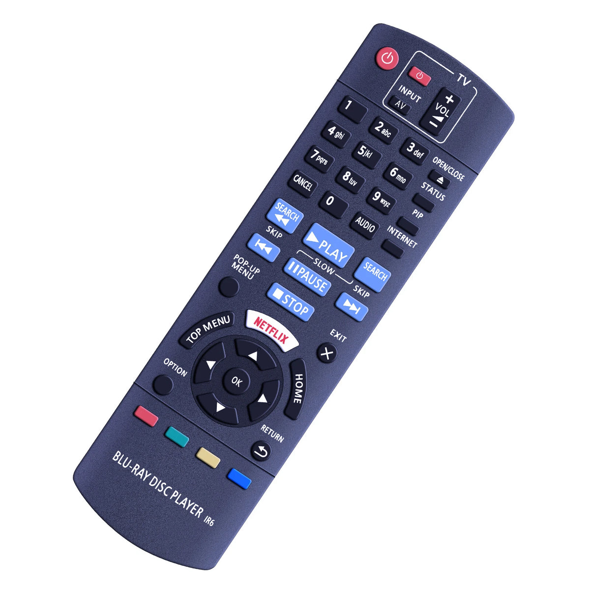 N2QAYB001030 Replace Remote Control For Panasonic Disc Player DMP-BDT171