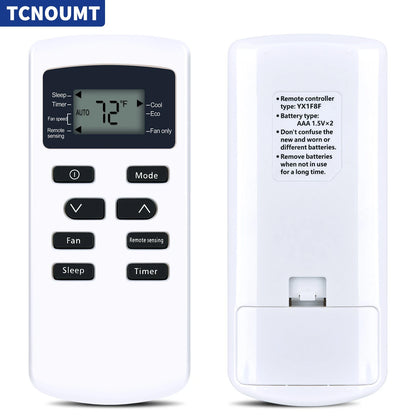 YX1F8F Remote Control For Frigidaire Air Conditioner 5304515943 FFRE0833U1