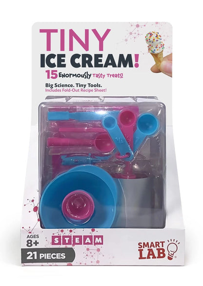 SmartLab Toys TINY Ice Cream with 15 Enormously Tasty Treats. 342003, Multi