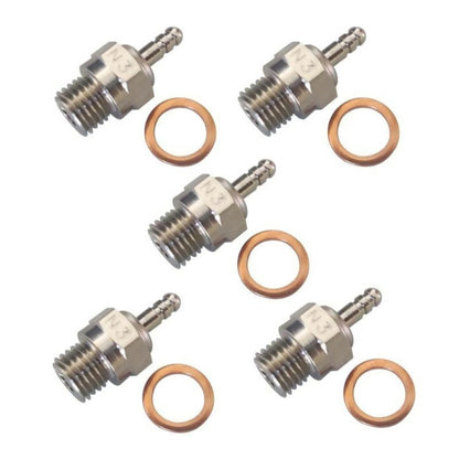 5X HSP Super Glow Plug For Nitro RC Car #3 N3 70117 Hot 18 21 Engine Traxxas OS
