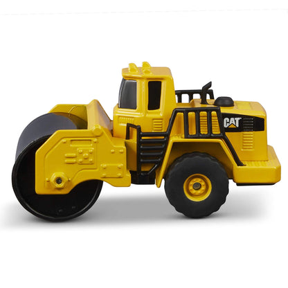 CAT Construction Toys Small, Steam Roller, Excavator, Wheel Loader