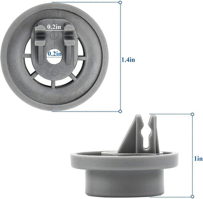 8-Pack DD66-00023A DD61-00222A For Samsung Dishwasher Parts Rollers Bottom...