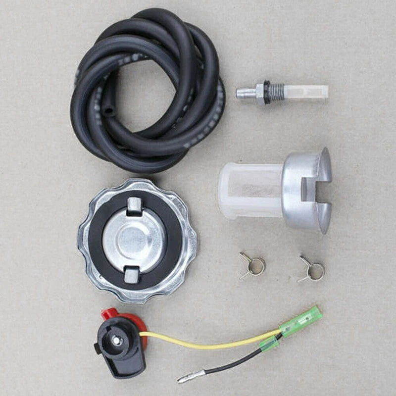 Fuel Tank Cap Kit For Honda GX160 GX200 GX270 GX340 GX390 Engine Off Switch