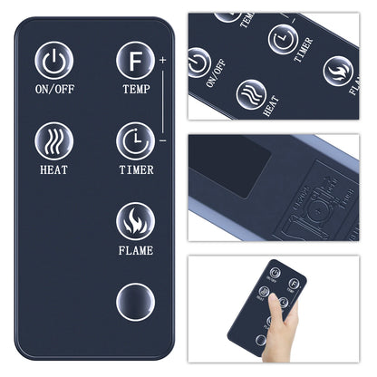 Remote Control For Greystone Electric RV Fireplace 324-000080 324-000142 F2625