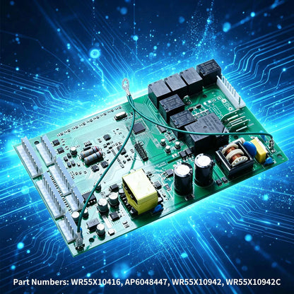 Refrigerator Main Control Board for GE WR55X10416 AP6048447 WR55X10942 Fix PCB