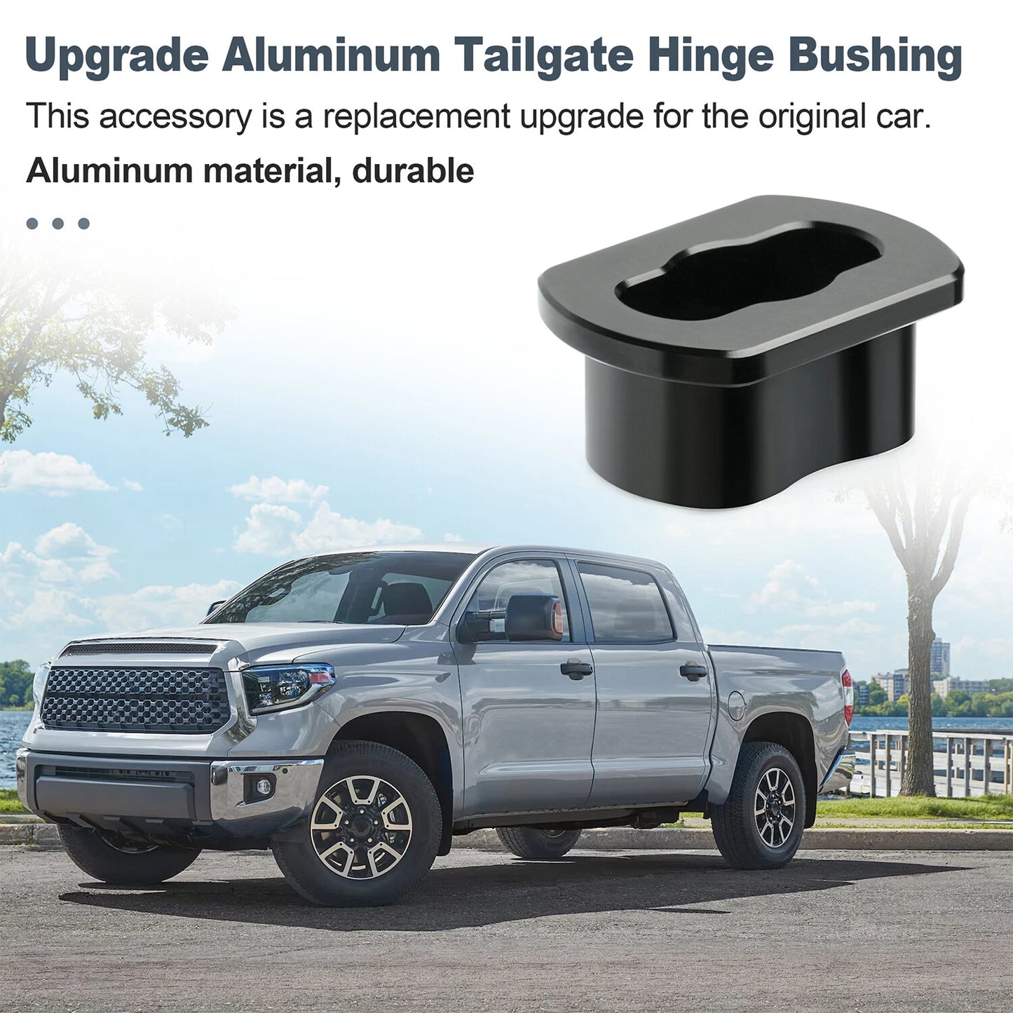 Upgrade Aluminum Tailgate Hinge Bushing 66102-0C021 For Toyota Tundra 2007-2021