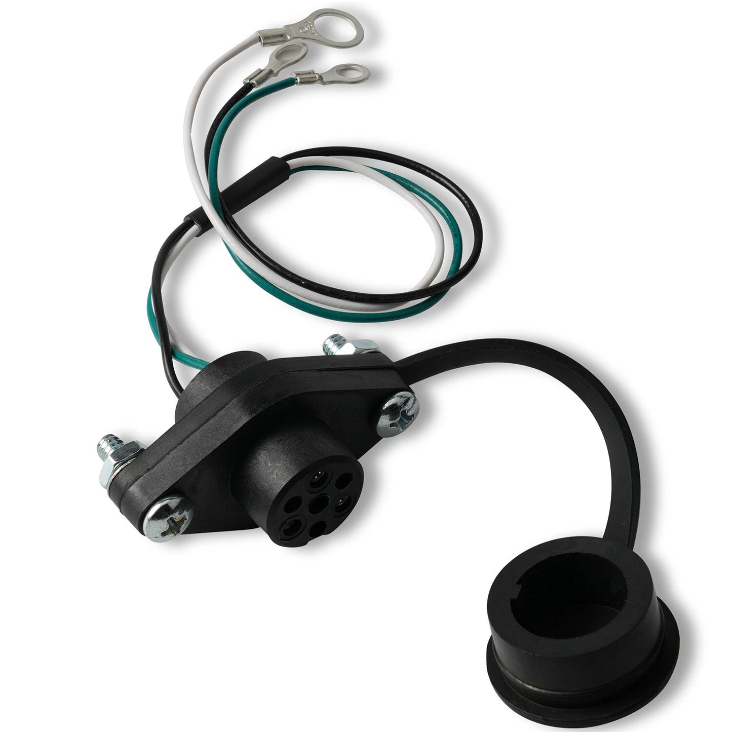 3-Wire Truck Winches Hand Remote Control Socket Push-in Plug Harness 16296