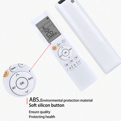 Remote Control For Midea Air Conditioner MAP14S1TBL MAP14HS1TBL MAP12S1TBL
