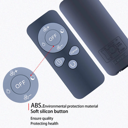 Remote Control For AddAcc / KITWLEMEN Rechargeable Camping Fan
