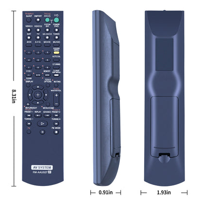 RM-AAU027 Remote Control For Sony AV Receiver STR-KM5000 HT-DDW5500