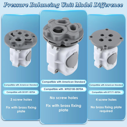 Dreyoo 1 Pack Pressure Balancing Unit Compatible with American as shown