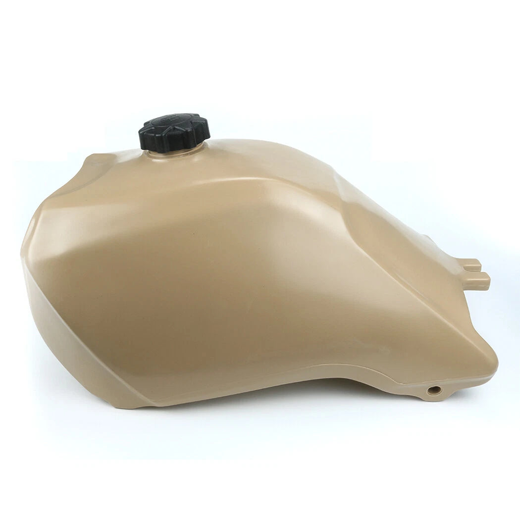 For HONDA TRX300 93-2000 PLASTIC GAS FUEL TANK FOURTRAX beige with petcock