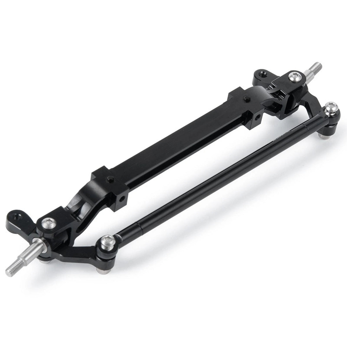 1/14 RC Car Aluminum Alloy Front End Steering Axle for Tamiya Tractor Truck DIY