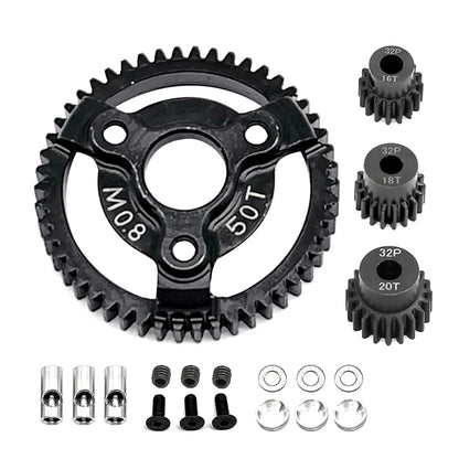 0.8M 32P Spur Gear 50T 16T 18T 20T For Traxxas Slash 2WD VXL XL-5 Bandit