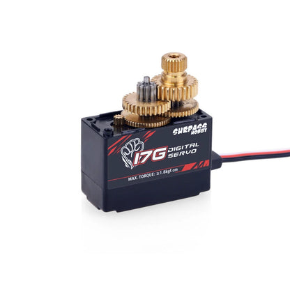1/18 S0017M Micro Mini Servo 17G Metal Gear Digital Servo For RC Plane Boat Car