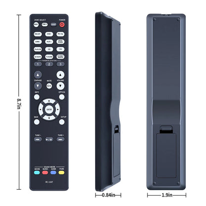 RC-1167 Remote Control For Denon AV Receiver AVR-E400 AVR-X2000 AVR-1913