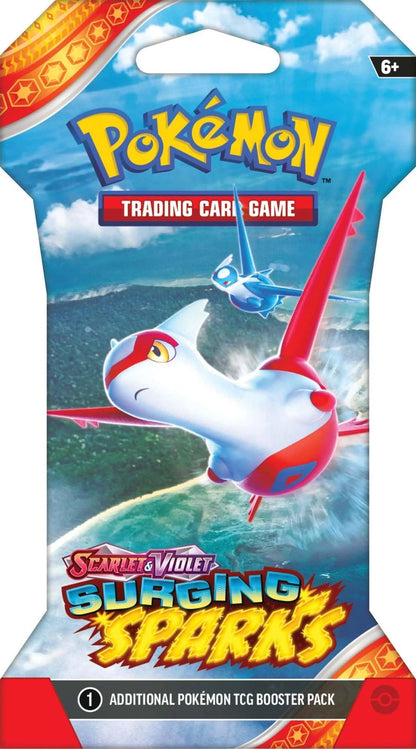 Pokemon TCG Surging Spark – Single Booster Pack – Art 9 x 7 x 0.1 inches