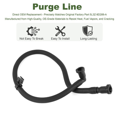 5L3Z-9D289-A Fuel Vapor Vent Tube Valve Hose Assembly for 2005-2008 F150