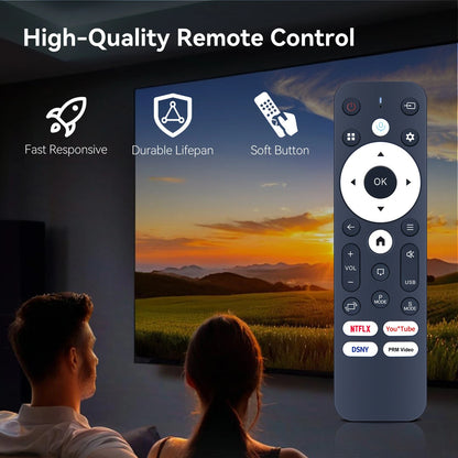 Voice Remote Control For Salange HY320AA,YOWHICK DP03-L Smart Projector