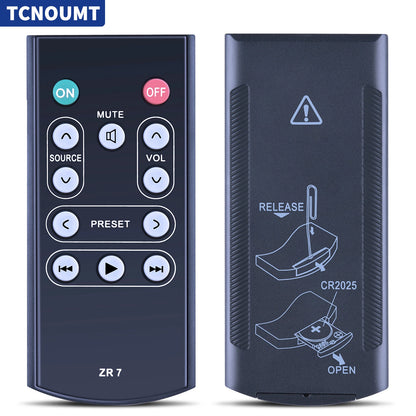 Replacement Remote Control For Nad Receiver or Amplifier ZR7 T 748