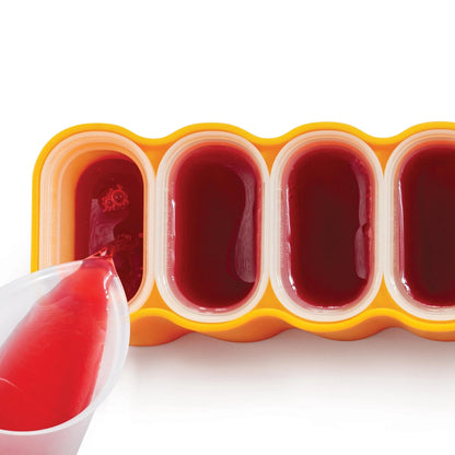ZOKU Mod Pops, 6 Classic Popsicle About 3.2 fluid ounces per pop, Orange