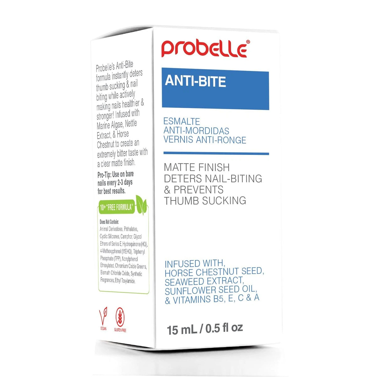 0.5 Fl Oz (Pack of 1), Probelle Anti-Bite, Nail Biting Treatment for Kids &...