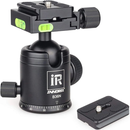 Tripod Ball Head, Camera Tirpod Head Mount 36MM Diameter B36N, B36N