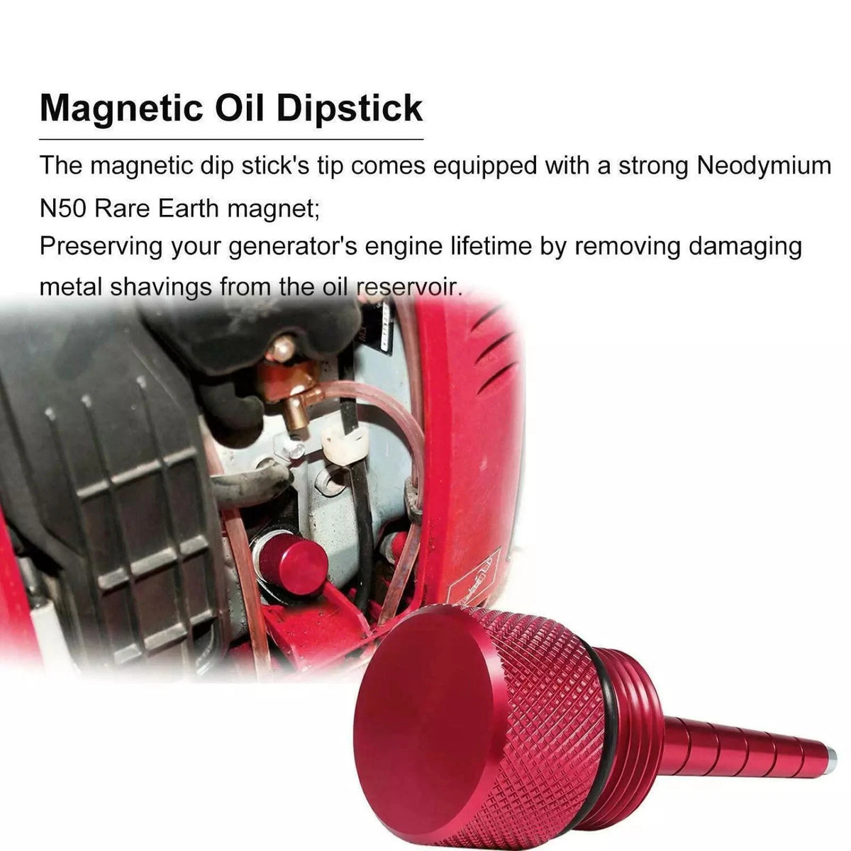 Oil Change Funnel Magnetic Dipstick Accessories For Honda EU2200i Generator