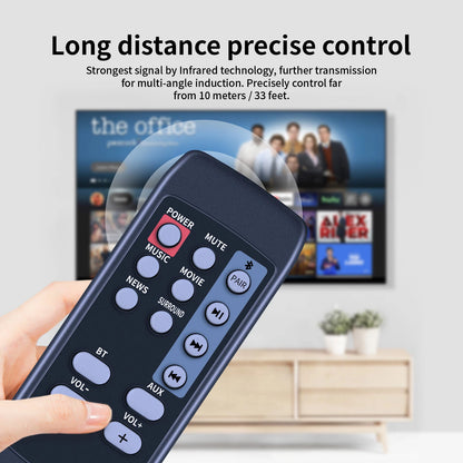 Remote Control For Nakamichi NK1B Soundbar Home Theatre System