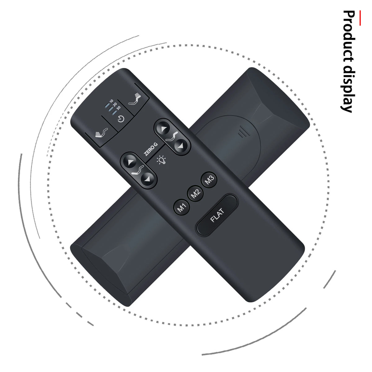 Remote Control For iDealBed 5i Custom Adjustable Bed Base With backlight