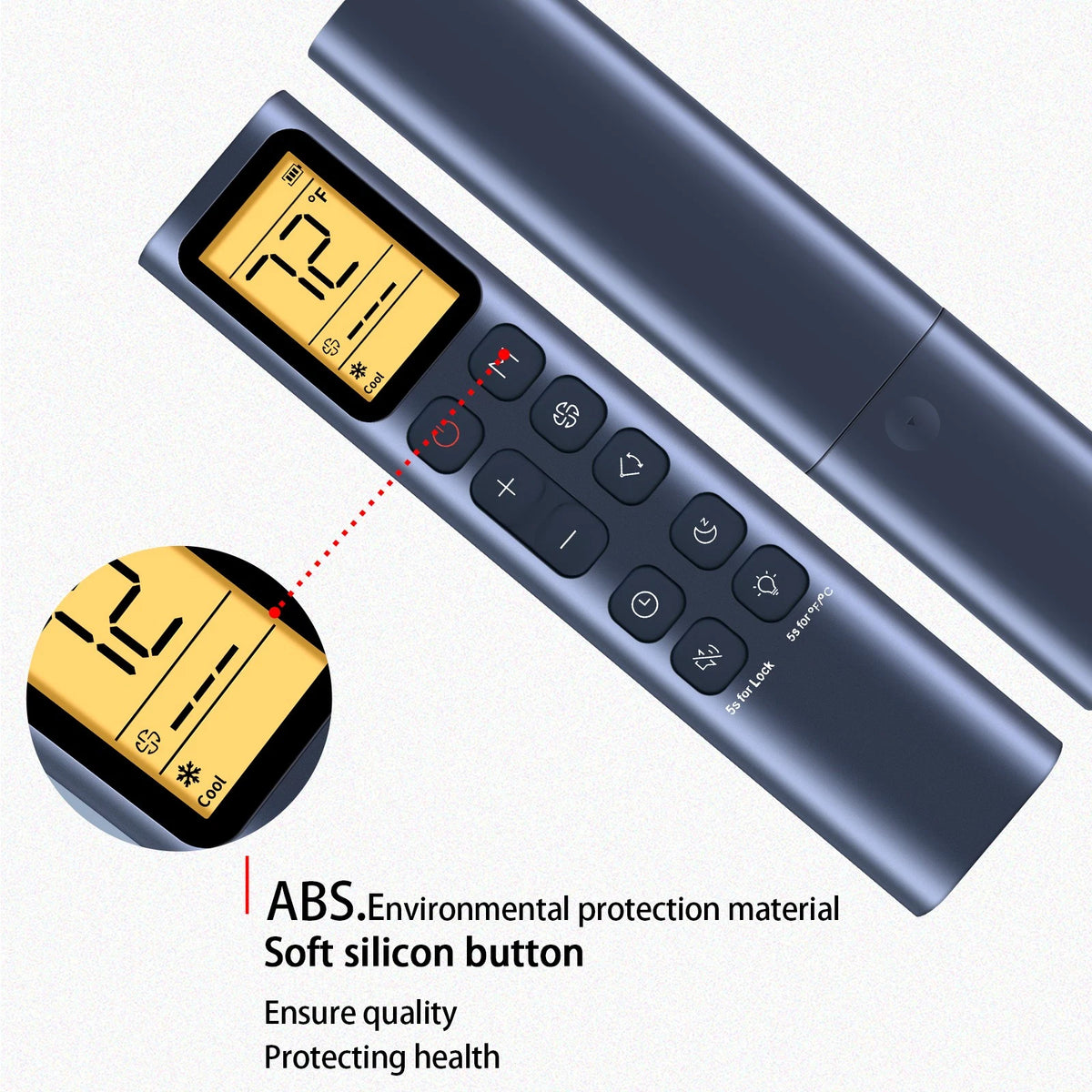Remote Control For DREO Portable Air Conditioners AC002S AC003S AC318S AC319S