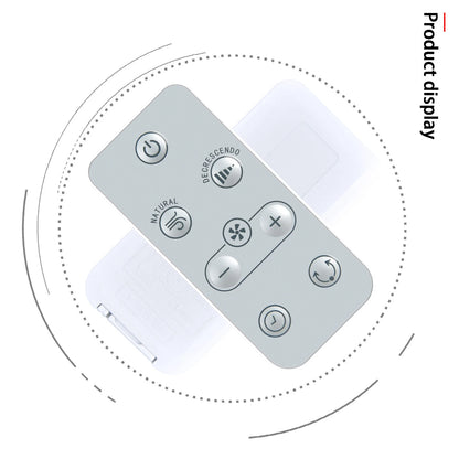 Replacement Remote Control For Rowenta Turbo Silence Extreme Fan VU5870