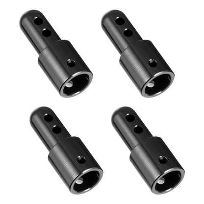 MORFUM Pack of 4 RC Car Body Shell Mount Aluminum Post Mounts Black