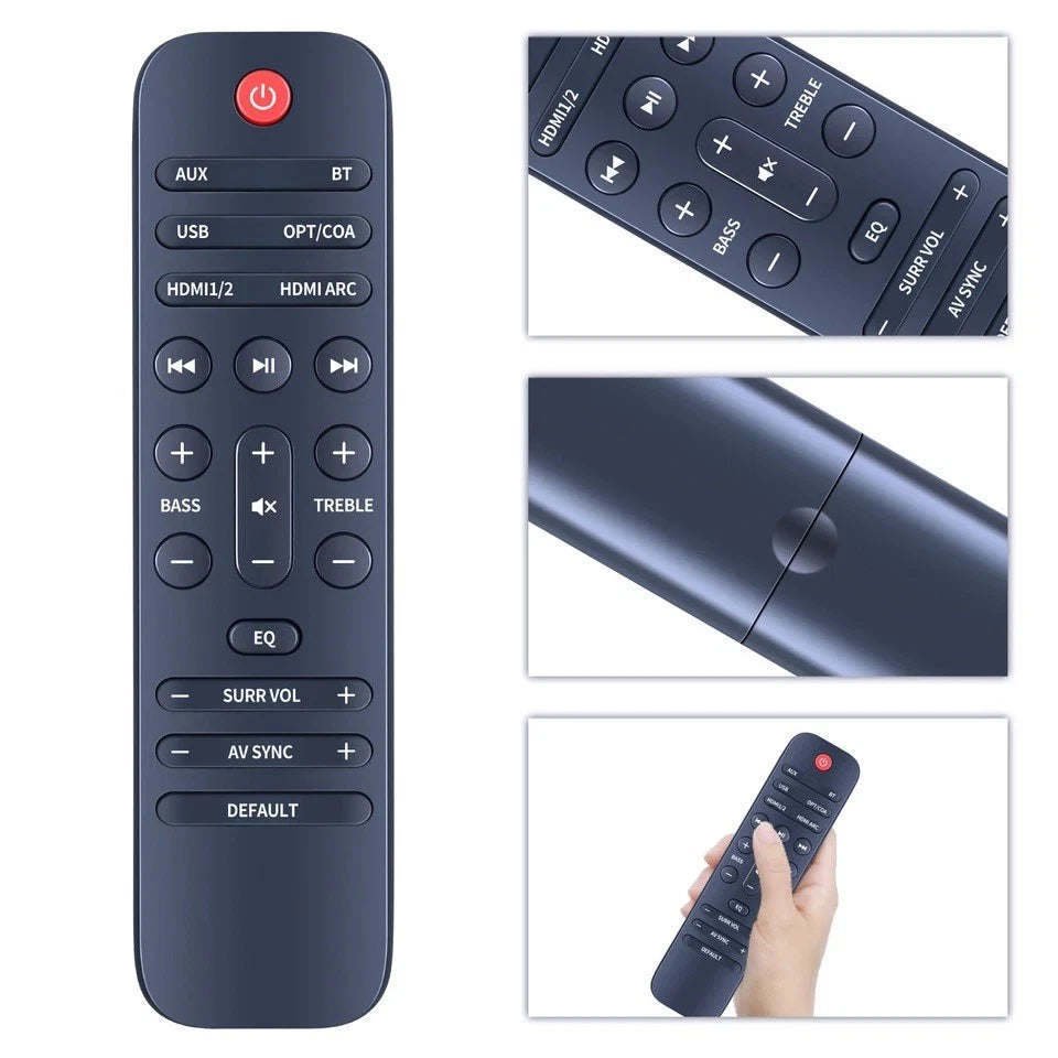 For Enclave Eclipse 5.1.2 Soundbar Replacement Remote Control